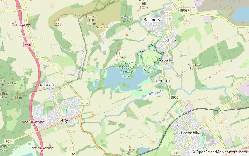 Loch Ore location map