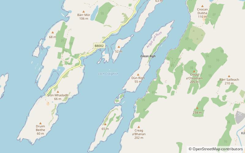 Loch Craignish location map