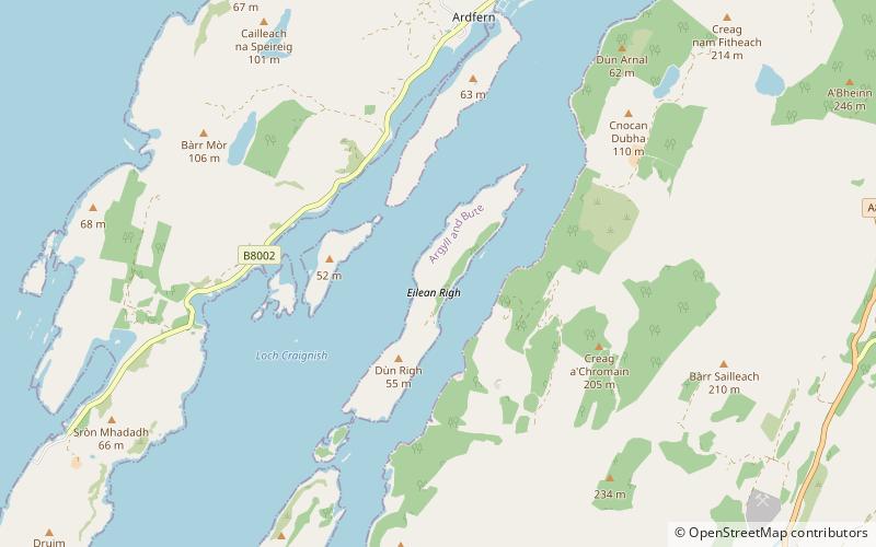 Eilean Rìgh location map