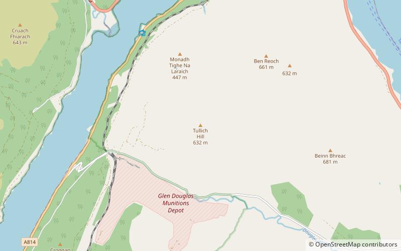 Tullich Hill location map
