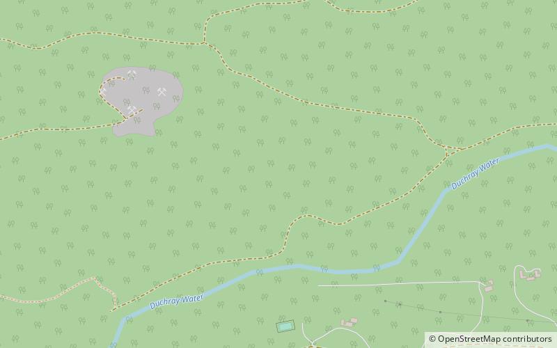 Queen Elizabeth Forest Park location map