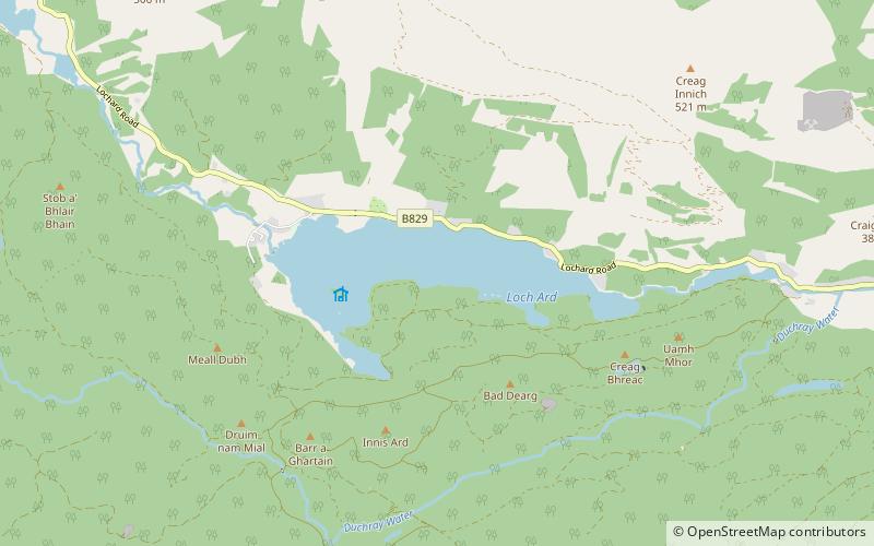 Loch Ard location map