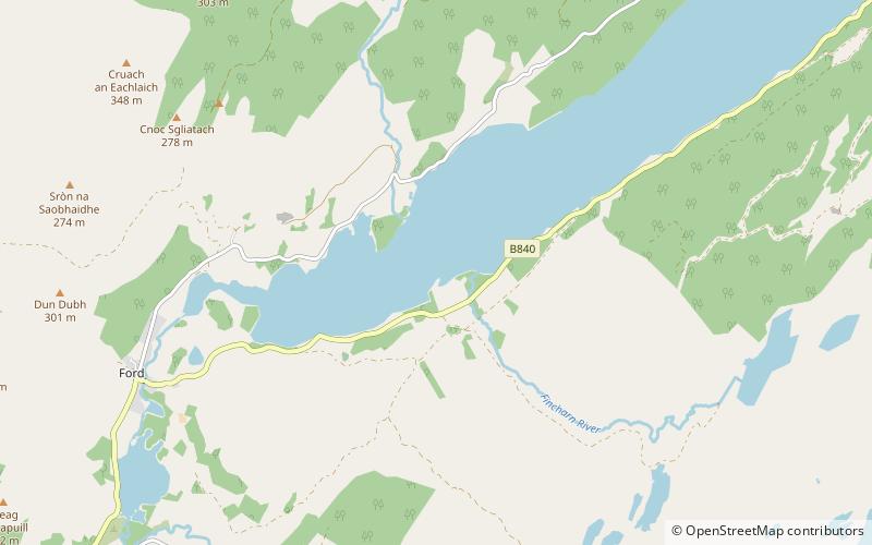 Fincharn Castle location map