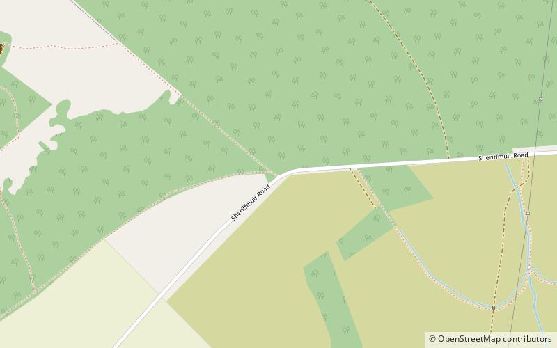 Sheriffmuir location map