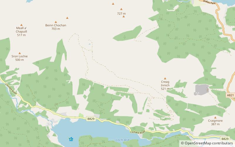 Beinn an Fhogharaidh location map