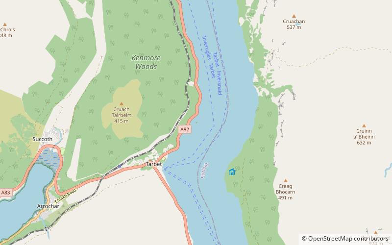 Tarbet Isle location map