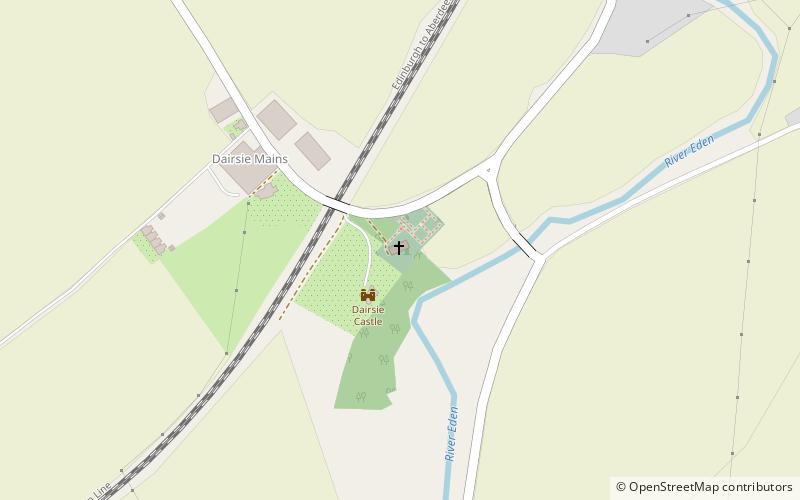 dairsie old church location map