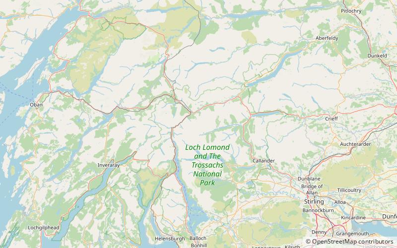 Cruach Ardrain location map