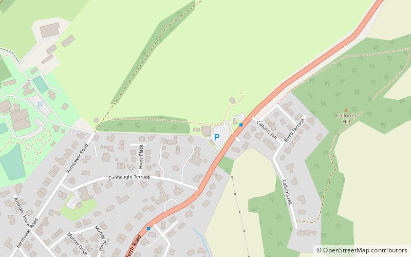 Crieff Golf Club location map