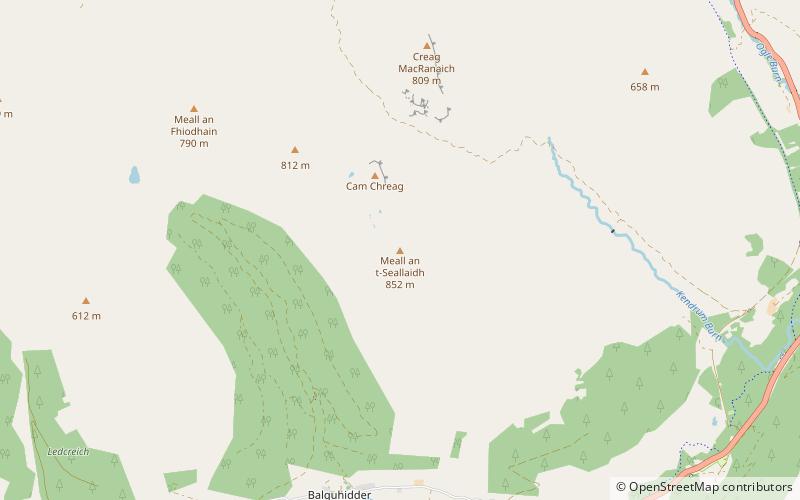 Meall an t-Seallaidh location map