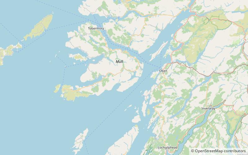 Creach-Beinn location map