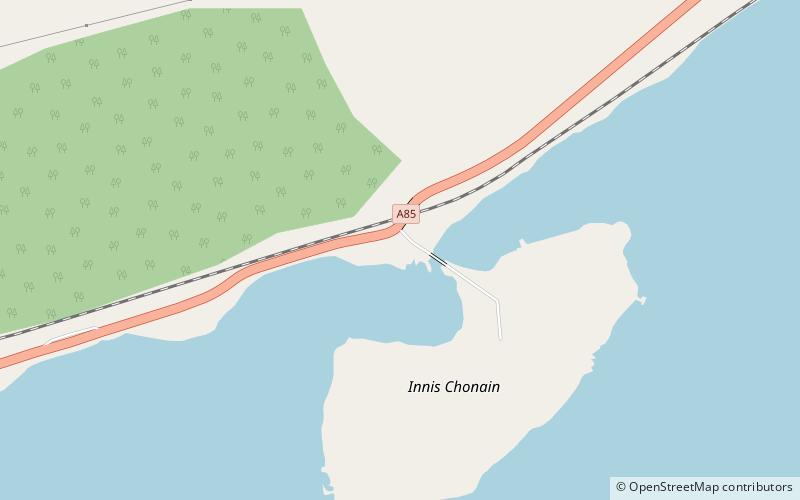 Innis Chonain location map