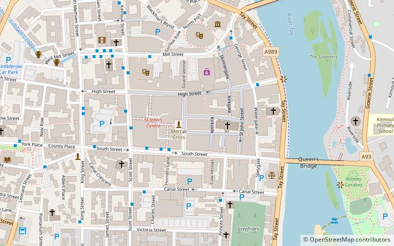 Perth City Hall location map