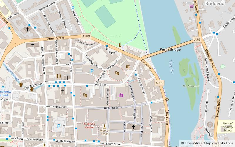 Perth Concert Hall location map