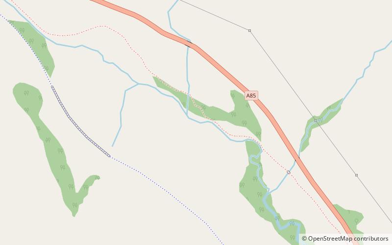 Glen Ogle location map