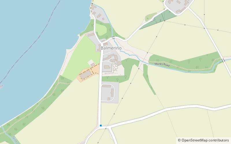 Kloster Balmerino location map