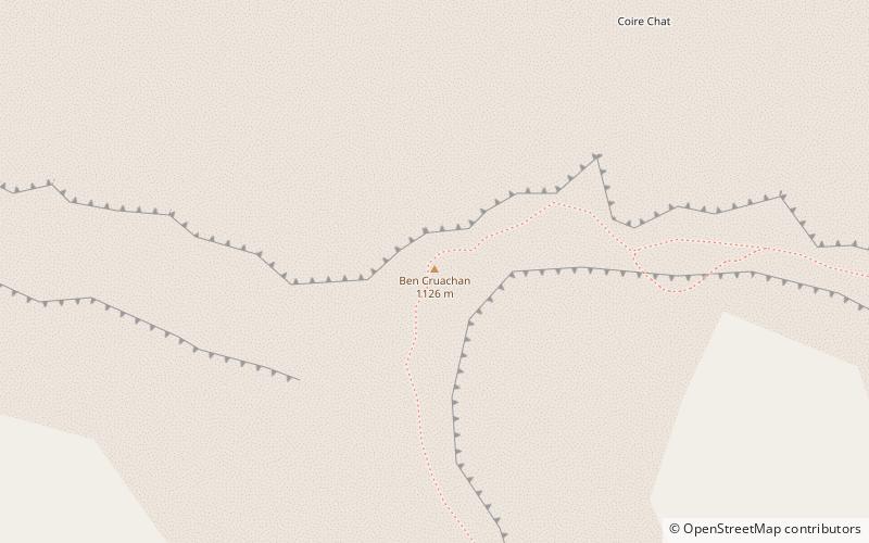 Ben Cruachan location map