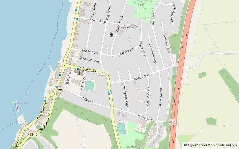 Newport-on-Tay location map