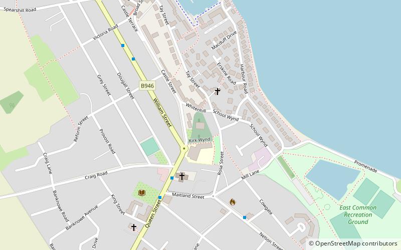 Tayport location map