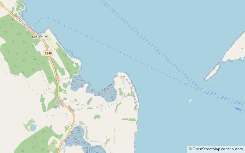 Duart Castle location map