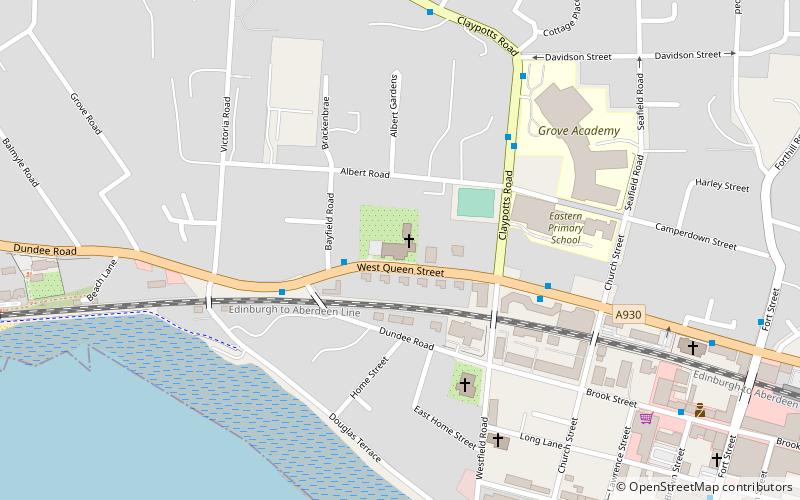 St Luke’s and Queen Street Church location map