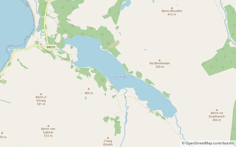 Loch Bà location map