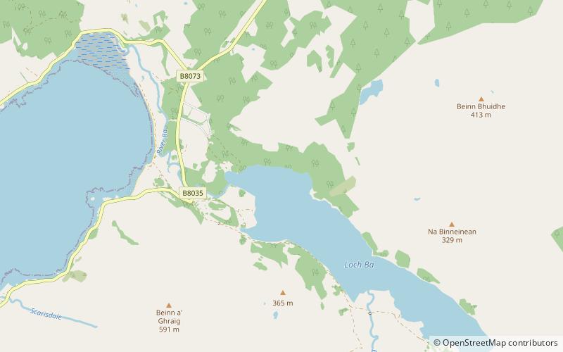 Inner Hebrides location map
