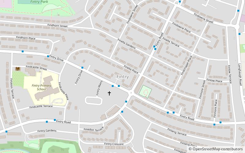 Fintry location map