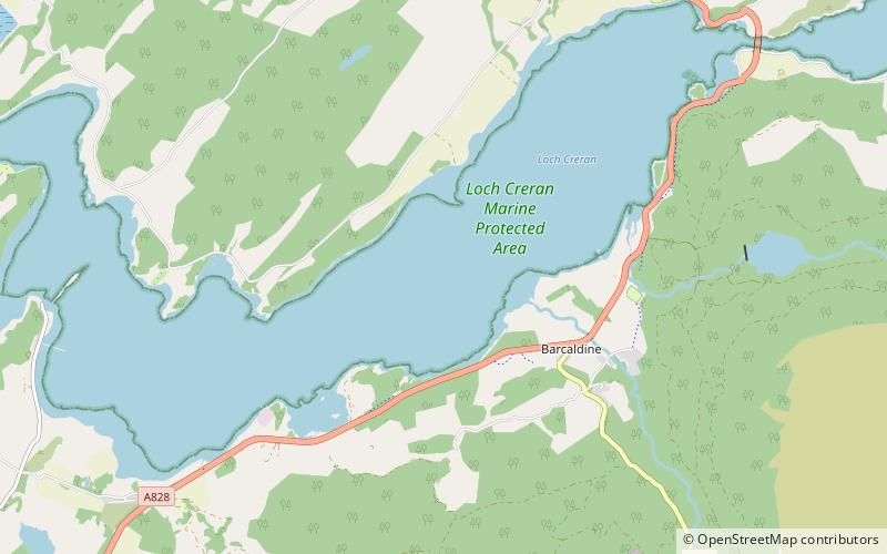 Loch Creran location map