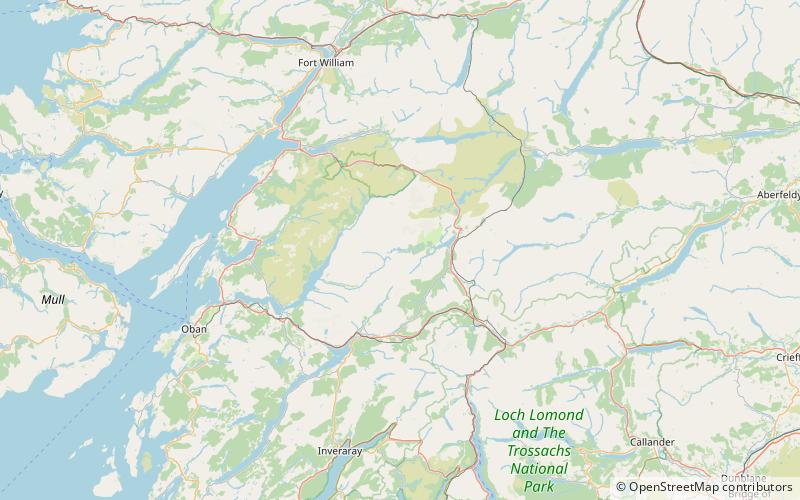 Loch Dochard location map