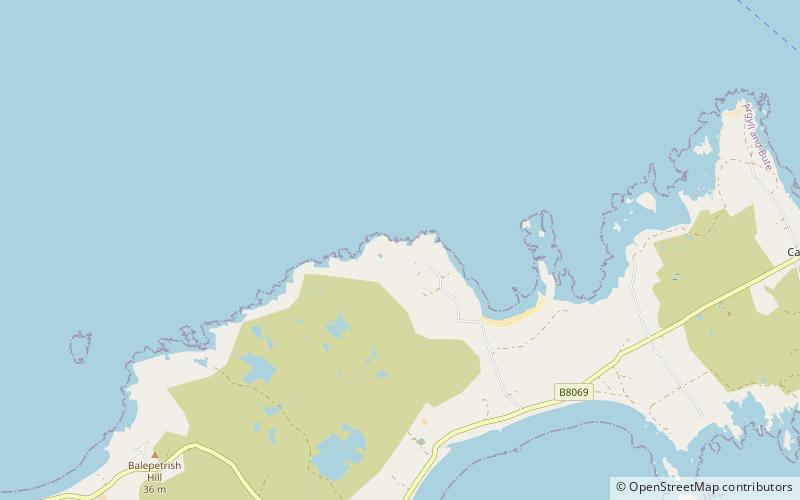 Dun Mor Vaul location map