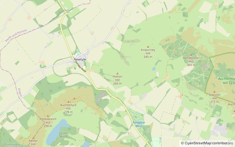 Hatton Hill location map