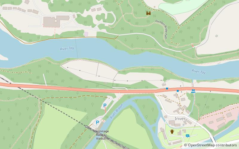 Niel Gow's Oak location map