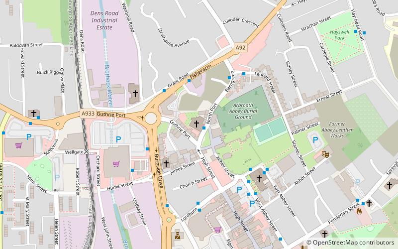 St Andrew's Parish Church location map