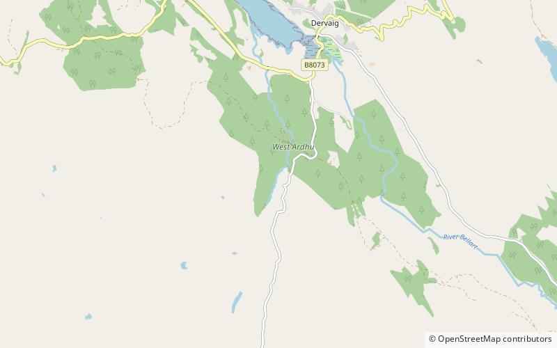 Eas Fors location map