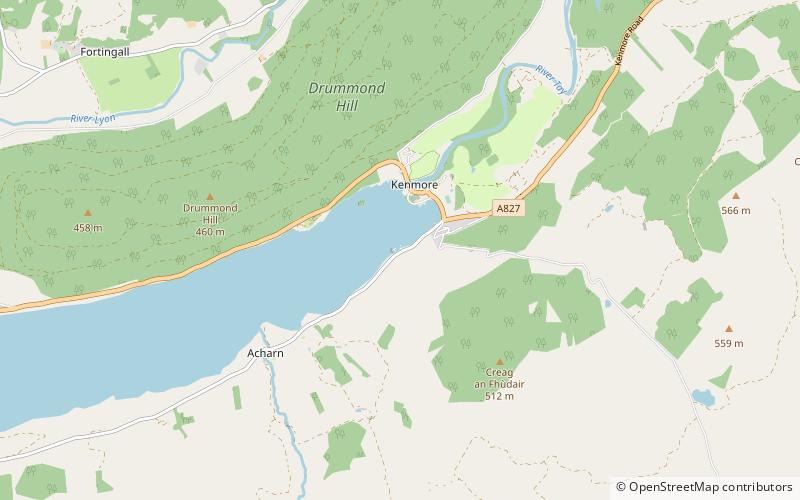 The Scottish Crannog Centre location map