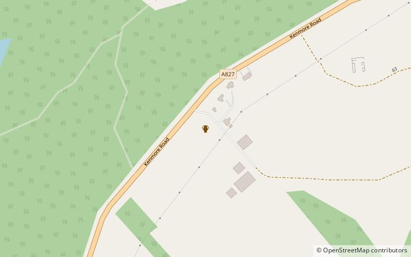 Croft Moraig Stone Circle location map
