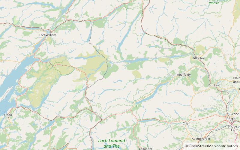 Meall Buidhe location map