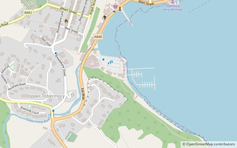 Mull Aquarium location map