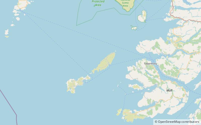 An Caisteal location map