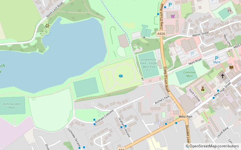 Lochside Park location map