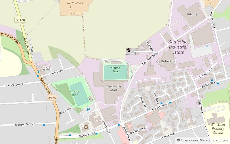 Station Park location map