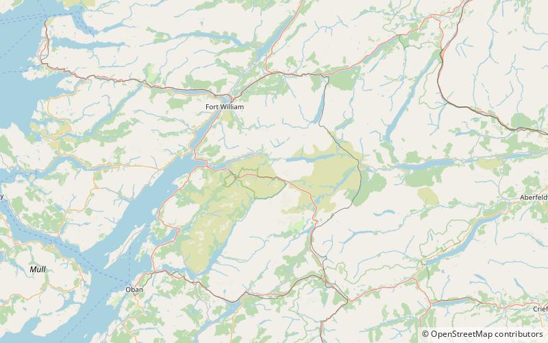 West Highland Way location map
