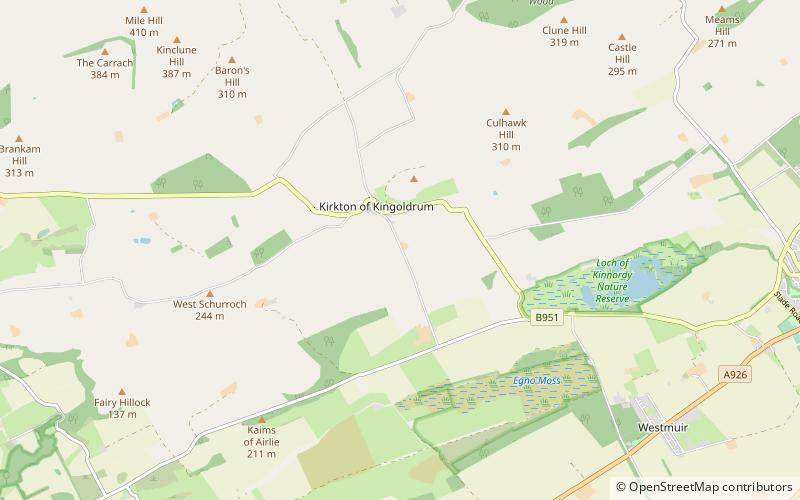 Balfour Castle location map