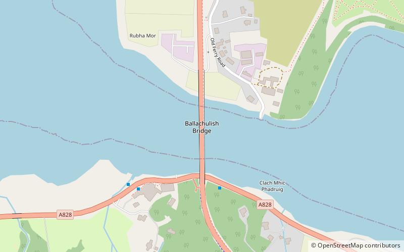 Ballachulish Bridge location map