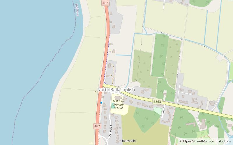 Nether Lochaber location map