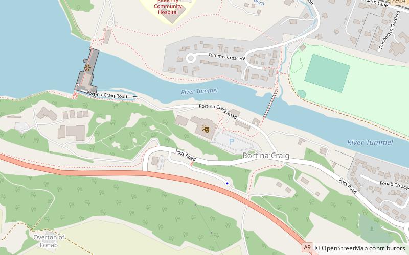 Pitlochry Festival Theatre location map