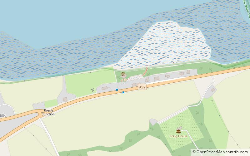Montrose Basin Wildlife Reserve and Visitor Centre location map