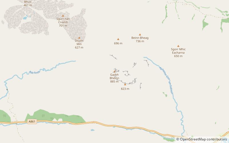 Garbh Bheinn location map