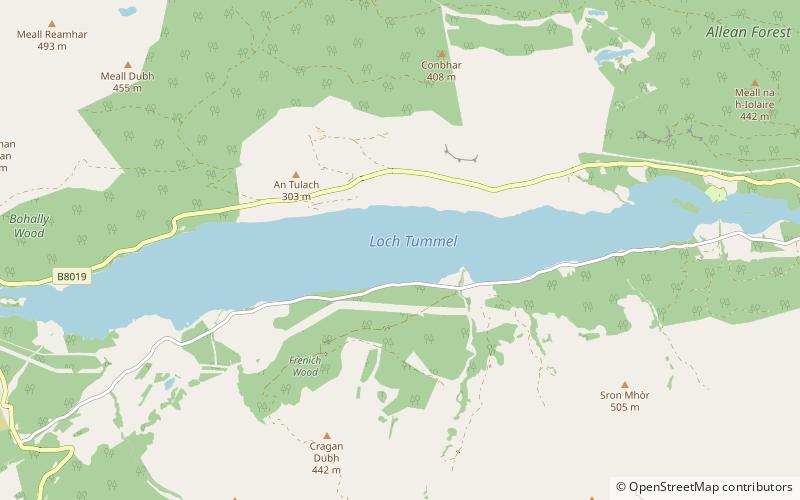 Loch Tummel location map